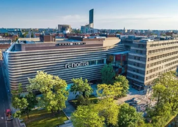 Renoma, największy zabytkowy obiekt wielofunkcyjny należący do Globalworth