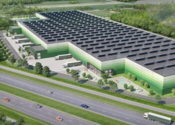 Centrum logistyczne GLP w miejscowości Stary Konik pod Warszawą
