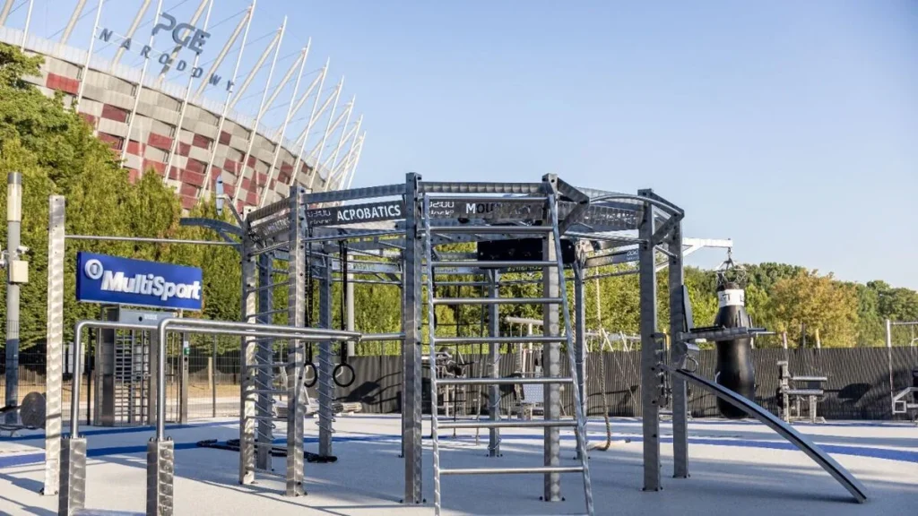 Siłownia plenerowa MultiSport_PGE-narodowy
