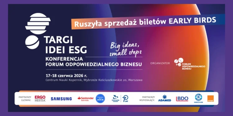 Rusza rejestracja na targi Idei ESG. Wydarzenie odbędzie się 17-18 ...