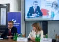 Rafał Górski - prezes Instytutu Spraw Obywatelskich_ Dorota Olko - posłanka