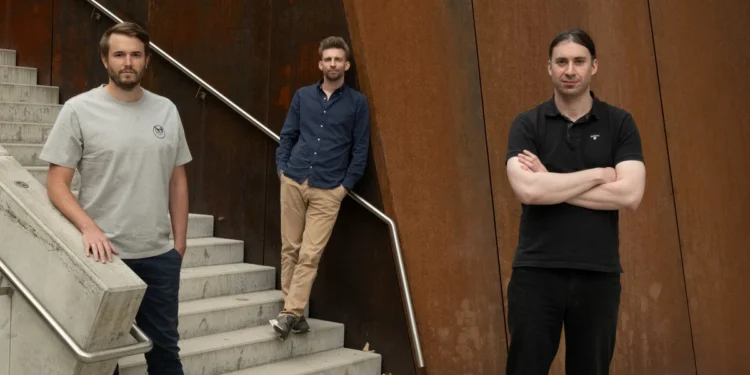Peter Windischhofer, Jürgen Riedl i Kilian Kaminski, założyciele Refurbed